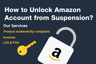 provide you appeal or authorization letter for ebay amazon
