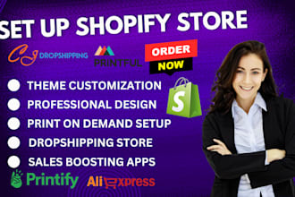 build shopify website and build shopify store