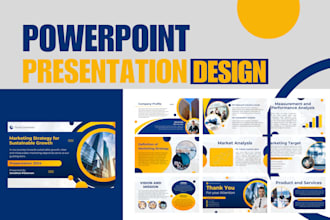 create and redesign professional powerpoint presentation