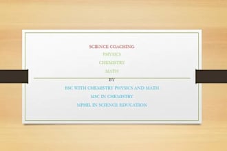 tuter chemistry, physics and math