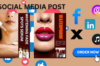 custom social media post