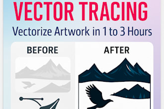 do vector, image to vector, logo to vector, vectorize image