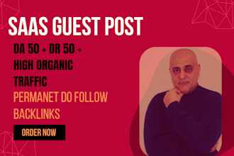 do niche relevant saas guest posting on high da websites