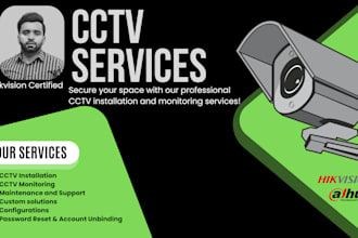 professionally setup and manage your cctv security system
