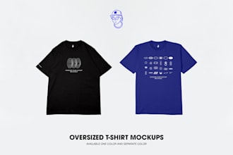 do tshirt mockup or logo mockup with your designs