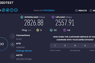 download and upload anything from the internet fast