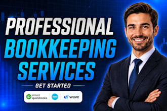 do quickbooks online bookkeeping cleanup, catch up and reconciliation