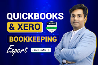 do bookkeeping clean up, catch up, and reconciliation in quickbooks, xero, excel
