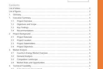 proposal and report writing for solar pv system