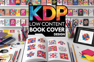 design KDP low content book covers and teachers pay teachers covers