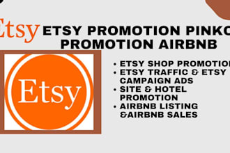 do pinkoi and etsy promotion site promotion to get organic traffic and rank