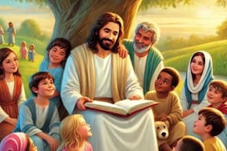 write children book writing edit children story short bible stories kids story