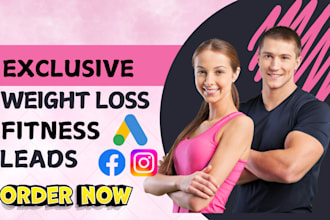 generate weight loss leads health and fitness leads weight loss leads website