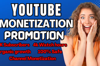 promote your youtube channel to unlock monetization requirements organically