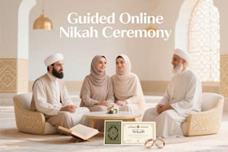 officiate your online islamic nikah with proper guidance