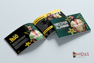 create an artist and influencer epk press kit