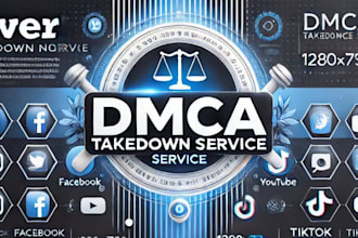 takedown notice to remove copyright content under dmca
