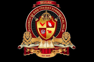 make HD church seal logo design for your company