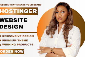 hostinger website design, hostinger redesign wordpress website design