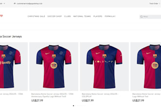 design jersey shopify store football jersey website sportwear accessories store