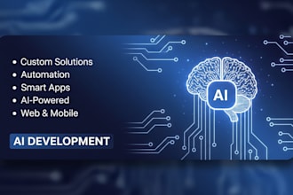 build custom ai solutions for your website or app