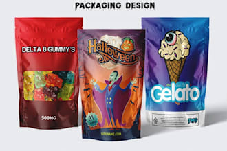custom box packaging design and product box design and amazon box design