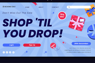 build a well design raffle website giveaway website design