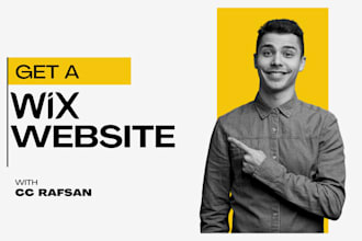 design or redesign a custom wix website