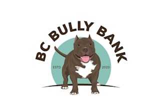 make beautiful artwork bully bank logo