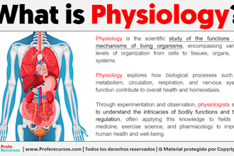 be teaching you physiology to depth