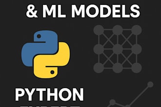 build ml models and perform data analysis using python