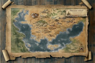 create your fantasy map, worldmap, battlemap for dnd etc