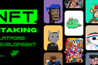 custom nft minting, staking website, and nft marketplace on evm and sui