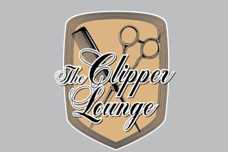 make memorable barbershop salon logo