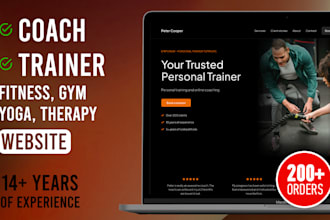 develop a trainer or coaching website on webflow
