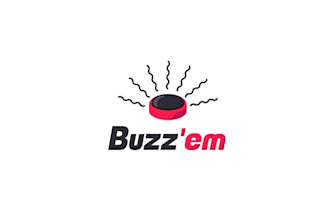 make awesome card and buzzer game logo