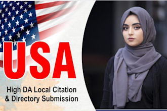 list your business in 350 USA local citations for local SEO