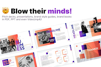 create captivating pitch decks and presentations that wow
