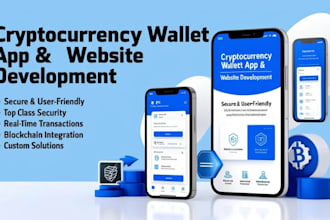 develop cryptocurrency wallet app blockchain mobile app ios andriod development