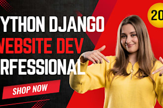 create your website in python and django