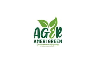 create a earth friendly natural logo with safety first