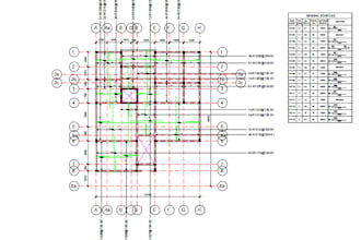 draft structural drawings in autocad, cad drafter