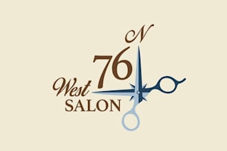 make significant high resolution hair salon logo