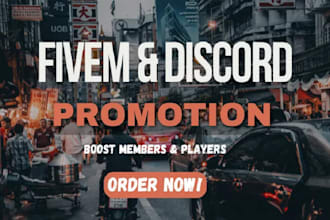 do superfast fivem server promotion discord server fivem minecraft advertisement