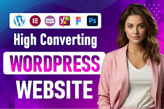 convert figma to wordpress,psd to elementor,xd to wordpress or redesign website