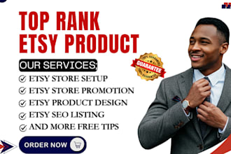 top rank your etsy product etsy SEO etsy listing boost sales