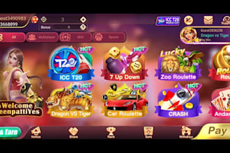develop sport bet website crash game board game teen patti rummy blackjack ludo