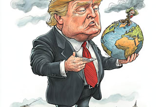 create funny political cartoons