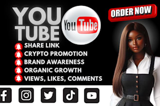 promote shoutout sharelink crypto video to 80m twitter fb ig yt tiktok audience