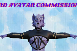 do customized vrc character 3d avatar vrchat model 3d vtuber nsfw for pc, quest